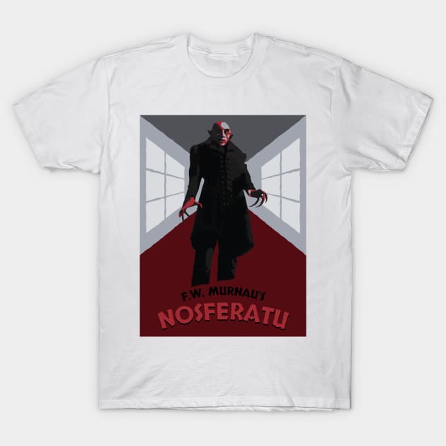 Minimalist Nosferatu T-Shirt by MrZai